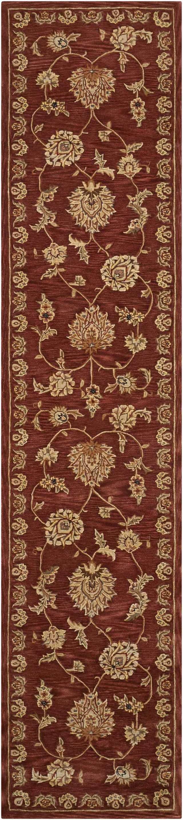 Nourison Nourison 2000 2'6“ x 12' Rust Persian Indoor Rug