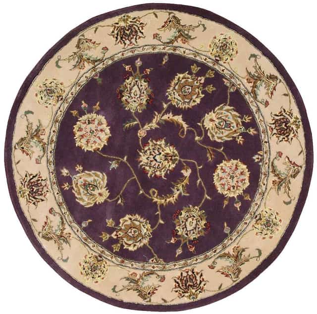 Nourison Nourison 2000 4' x Round Lavender Persian Indoor Rug