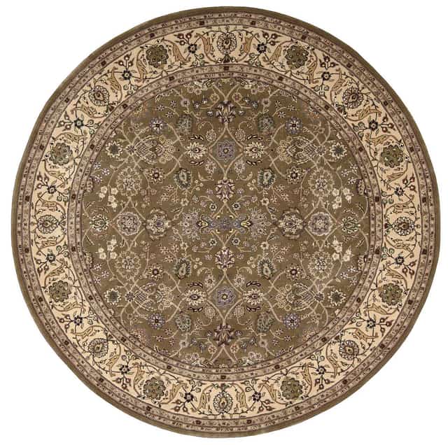 Nourison Nourison 2000 8' x Round Mushroom Traditional Indoor Rug