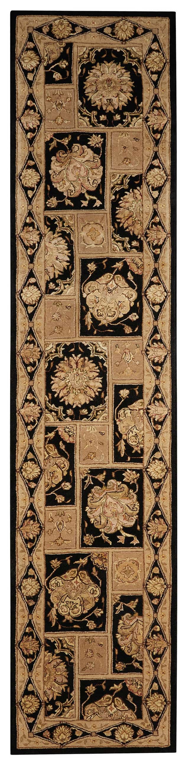 Nourison Nourison 3000 2'6“ x 12' Black Indoor Rug